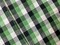 Green-Multi Cotton Spandex Stretch Check Gingham Woven Fabric By the Yard